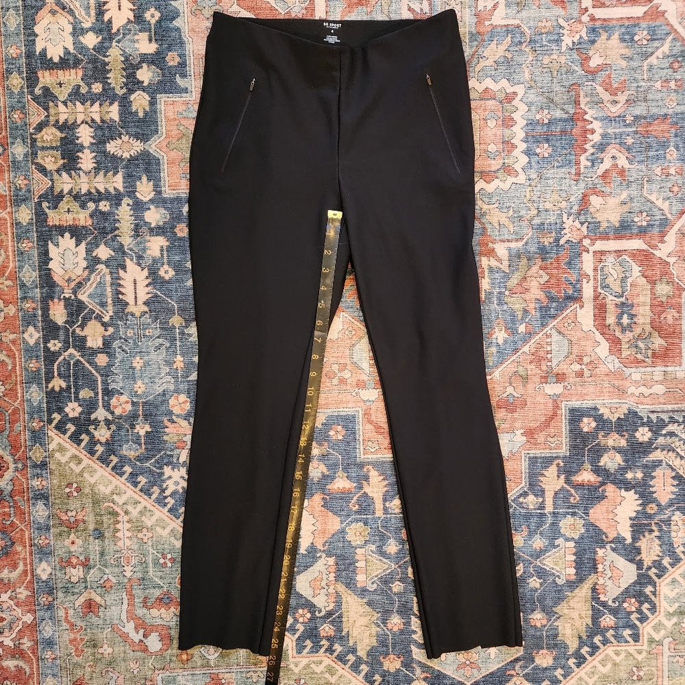 Banana Republic Skinny Luxe Sculpt Pant, size 4, black